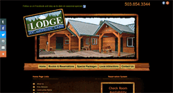 Desktop Screenshot of lodgeatdetroitlake.com